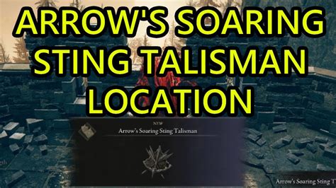 Arrow's Soaring Sting Talisman .